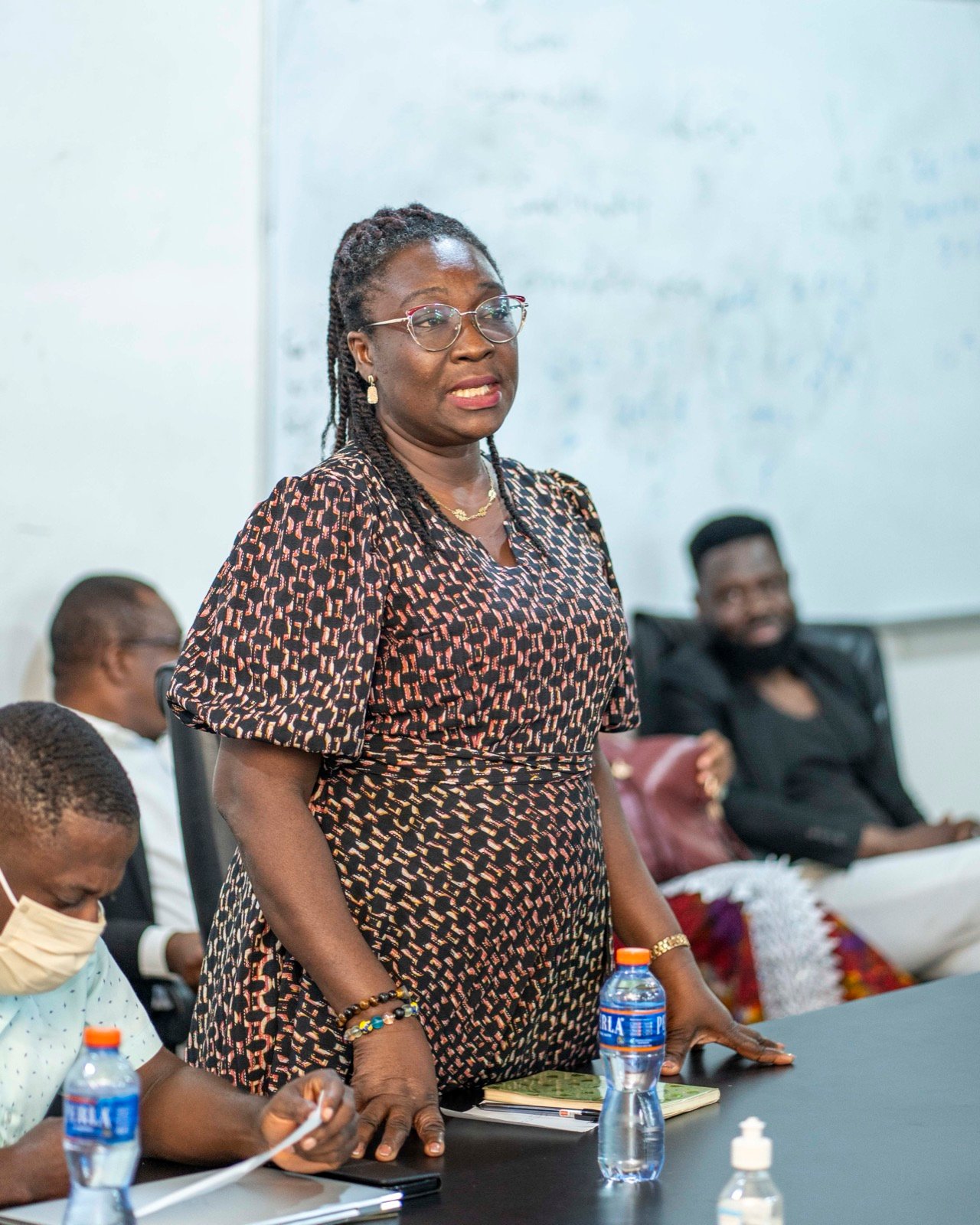 Dr. Mateko Okantey at Orientation